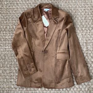 Velveteen Blazer By Jade